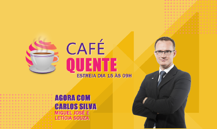 #CafeQuente no programa de hoje Carlos Silva entrevista o Secretário da cultura Milton Costa